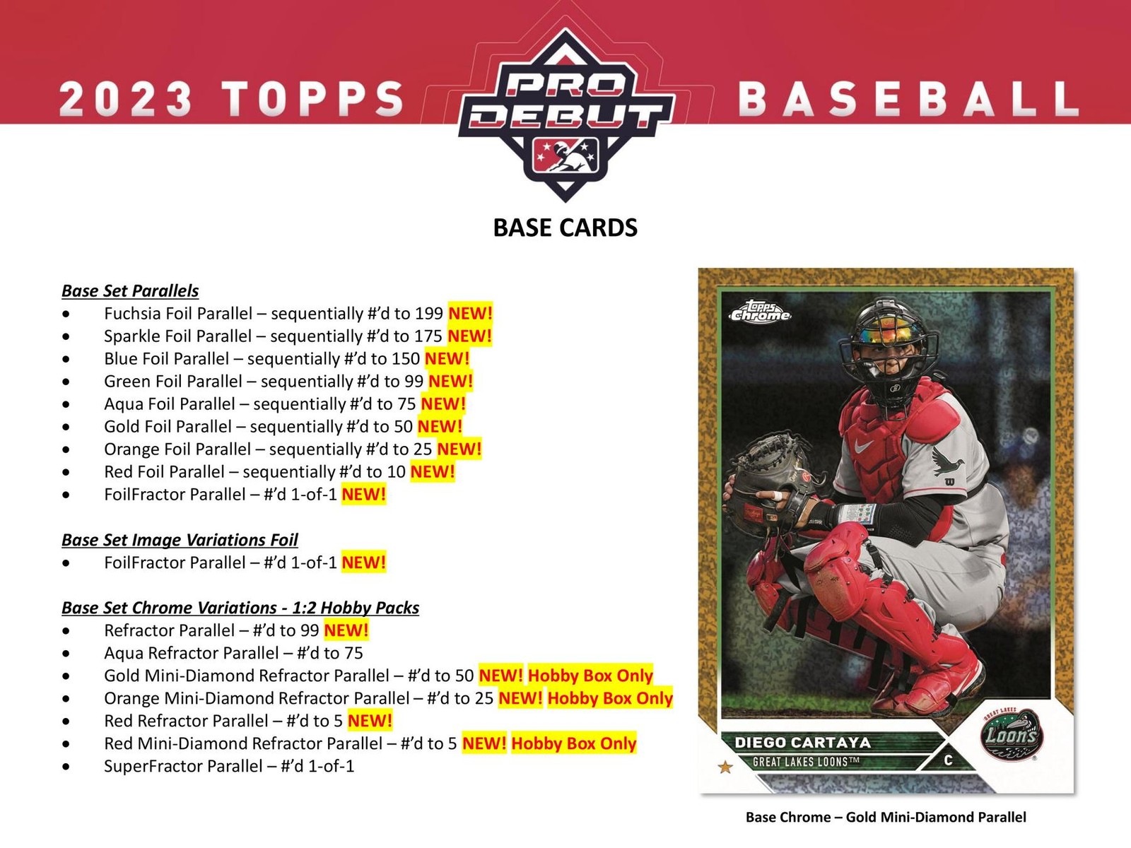 2023 TOPPS PRO DEBUT BASEBALL HOBBY BOX