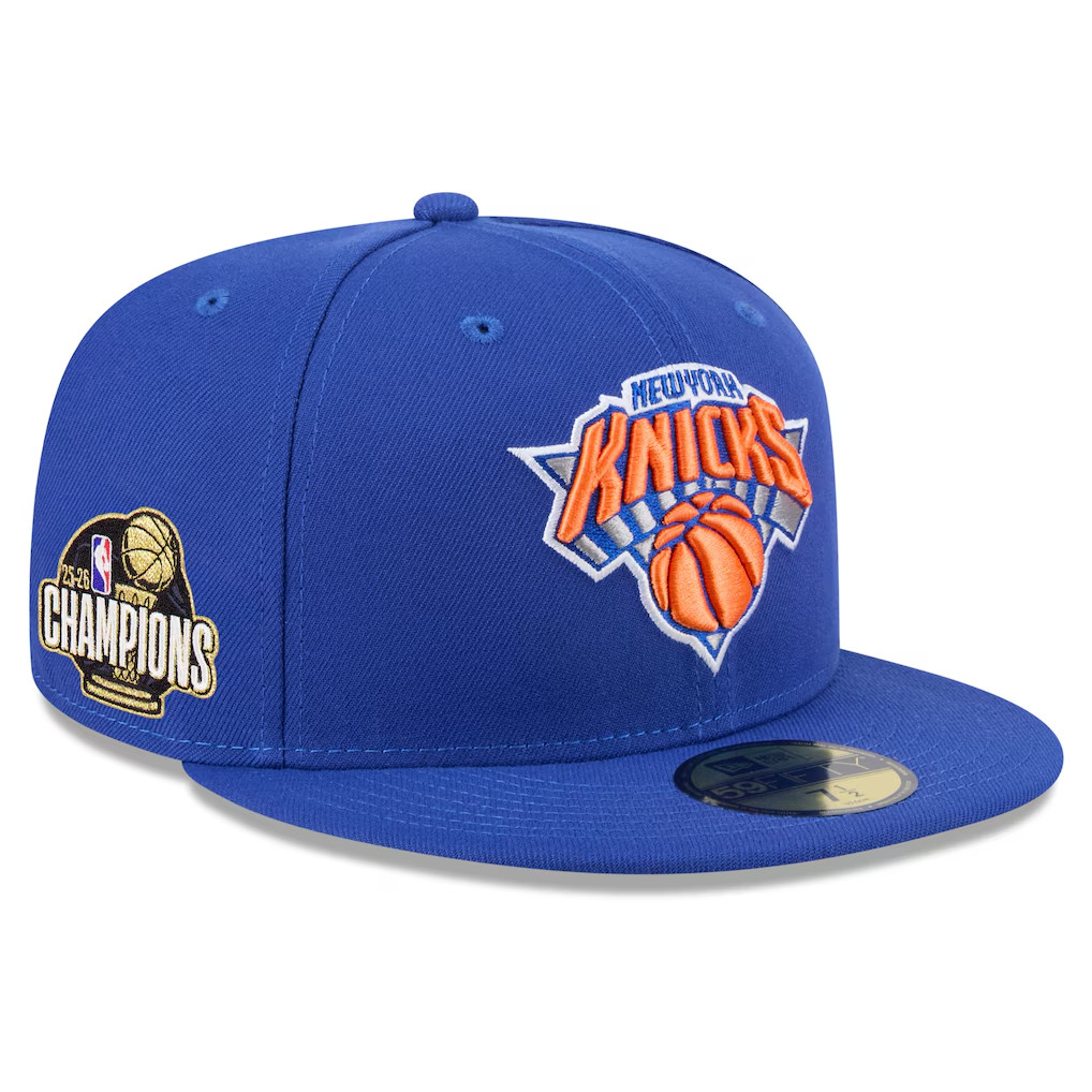 New York Knicks New Era 2026 NBA Finals Champions Side Patch 59FIFTY Fitted Hat