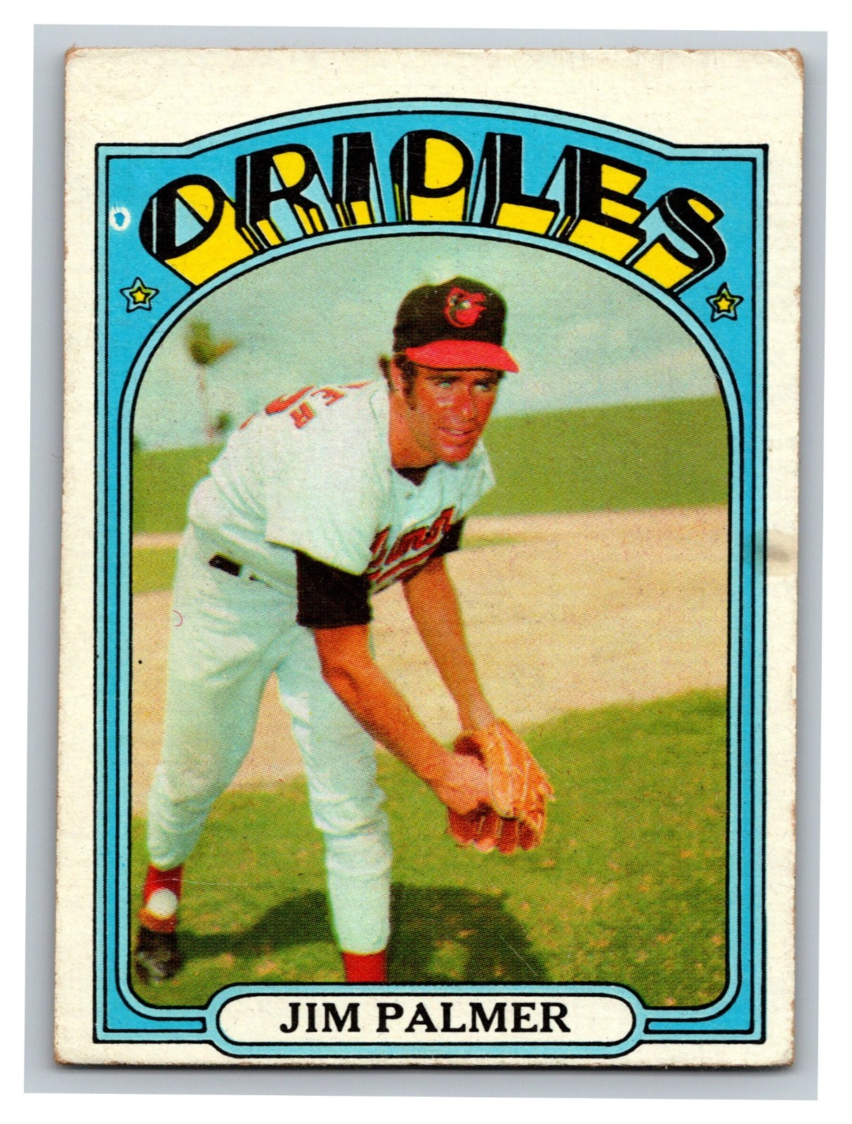 1972 TOPPS JIM PALMER #270 BASEBALL CARD