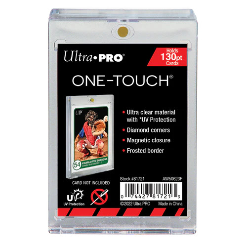 Ultra Pro UV Protected One Touch 130pt Magnetic Collectors Card Holder Case