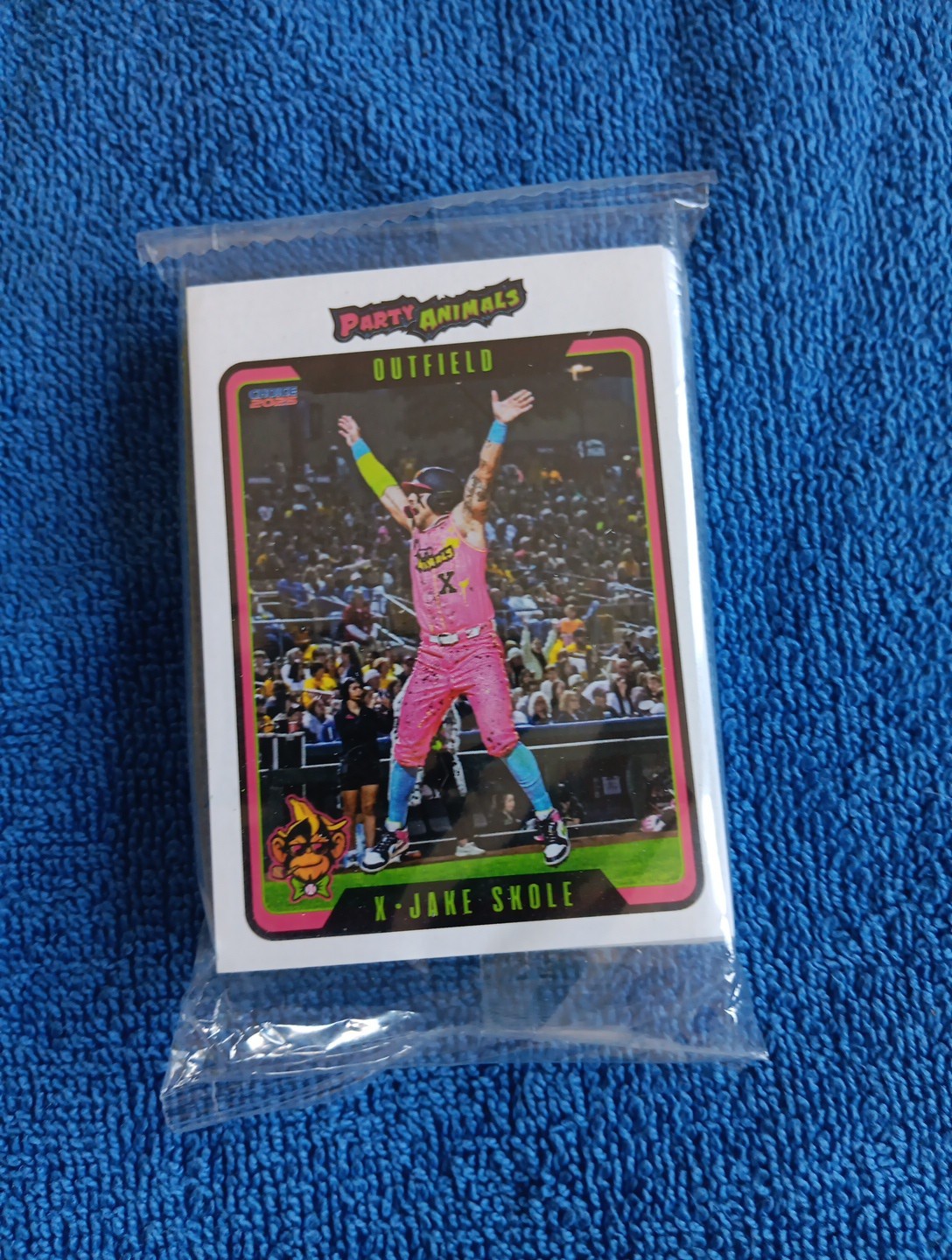 party animals 2025 complete sealed new team set cards banana ball baseball
