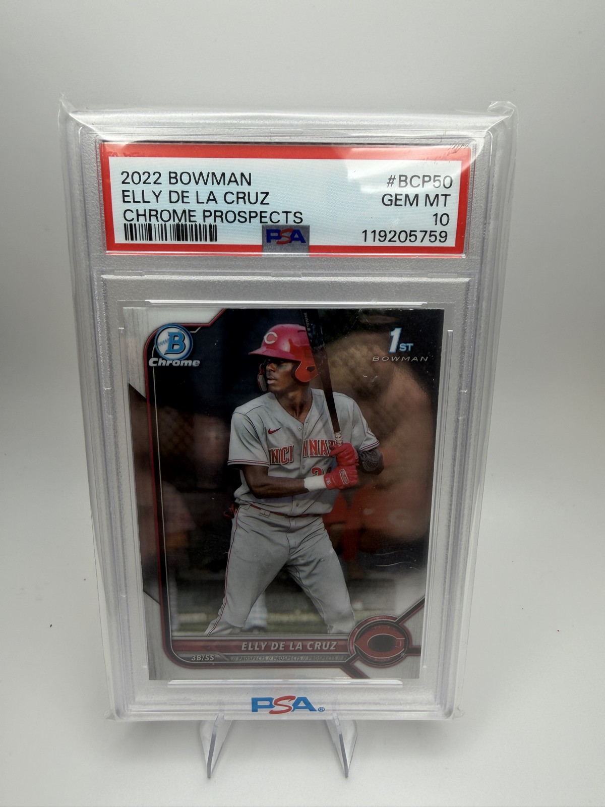 2022 Bowman – Chrome Prospects Elly De La Cruz #BCP-50 (RC)