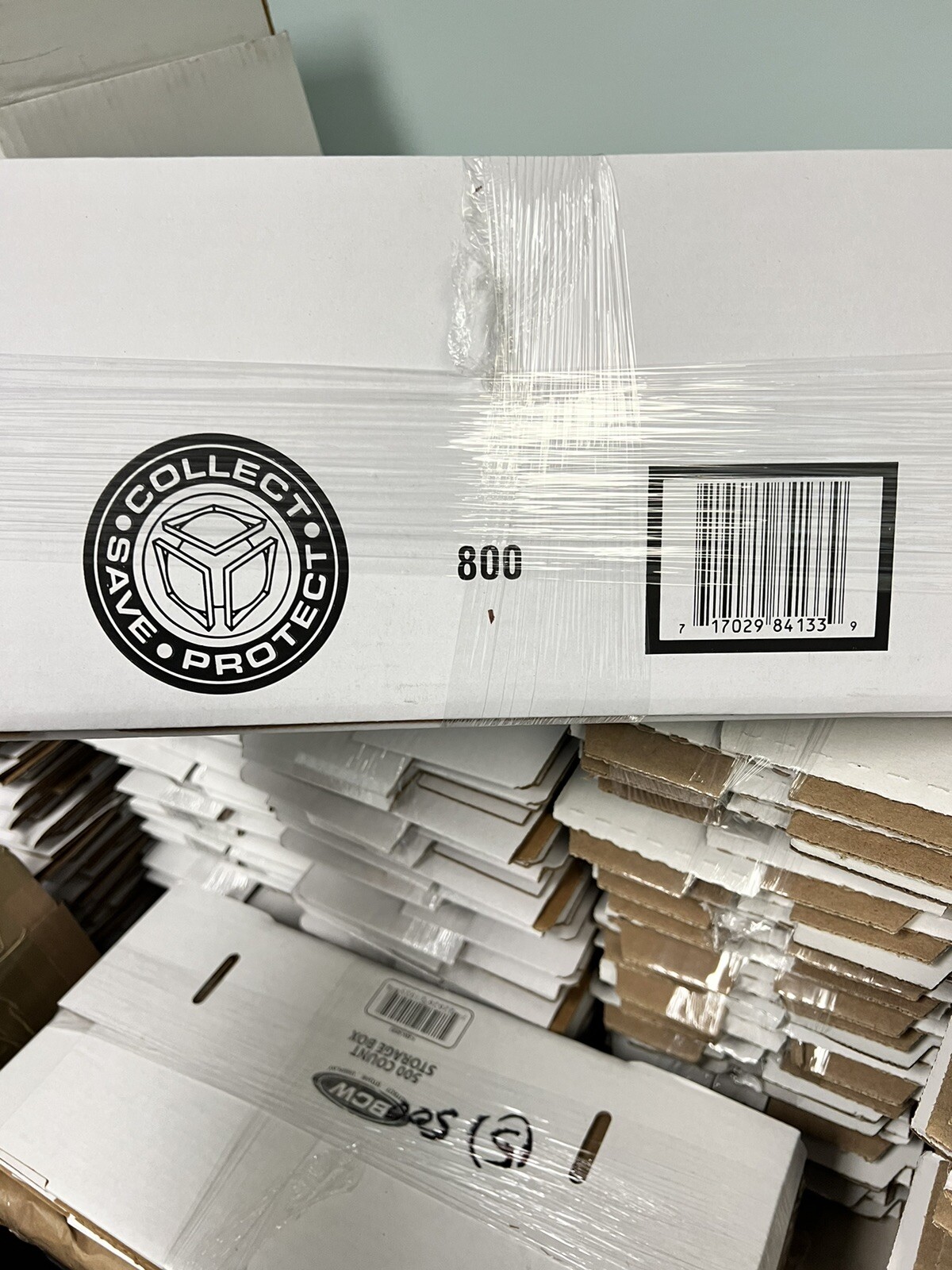 CSP 800 Count Storage Box for Trading Cards Lot of 10 Boxes Collect Save Protect