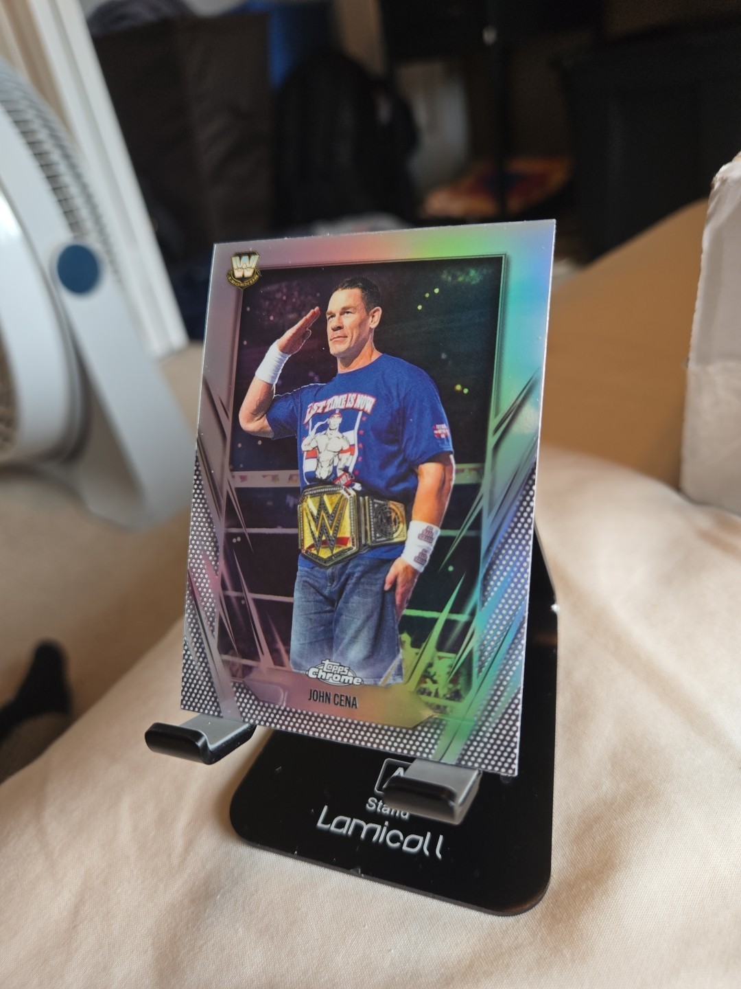 John Cena 2026 Topps Chrome WWE Refractor #2 Modern Wrestling Legend!! Smackdown