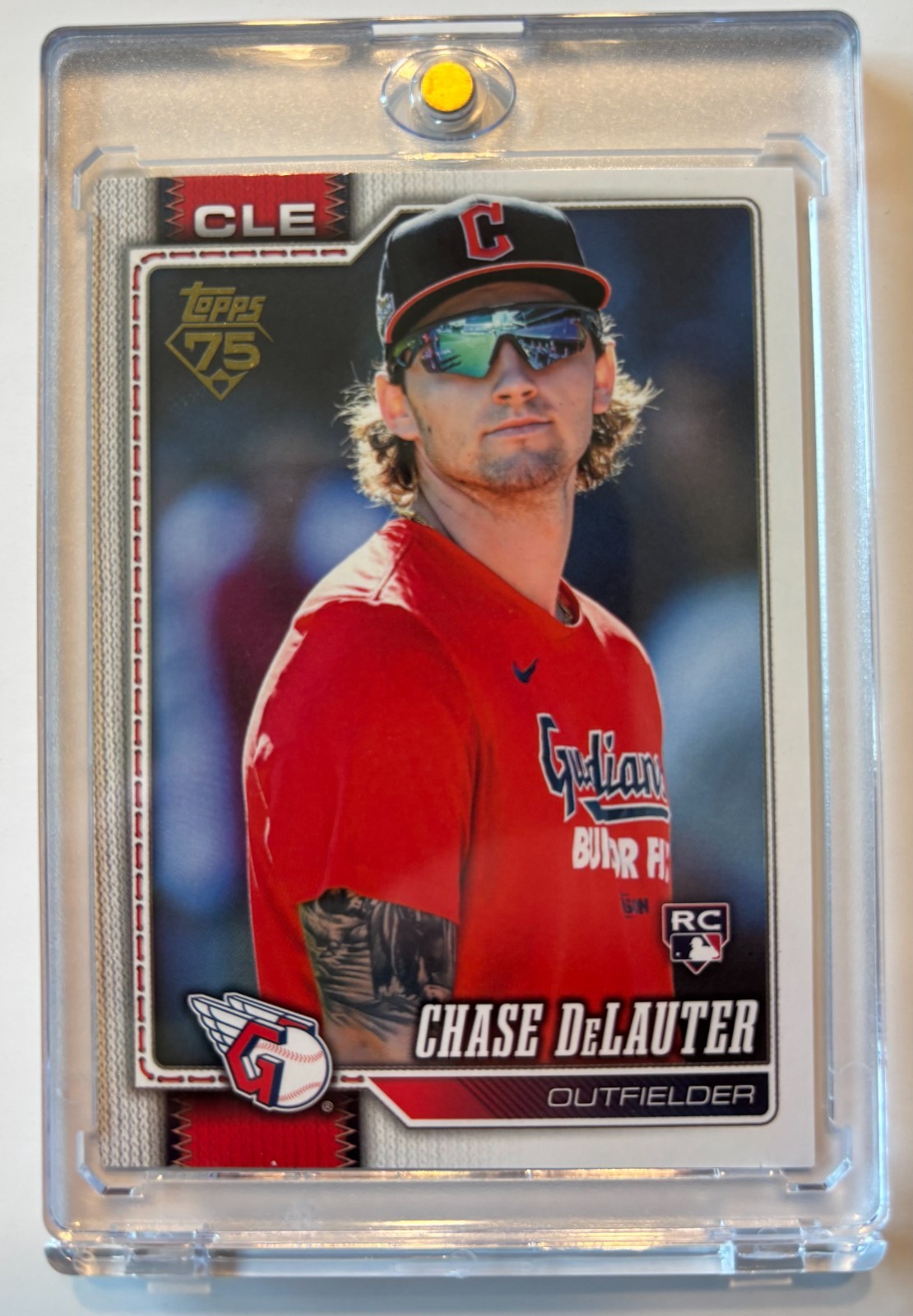 2026 Topps Series 2 Chase DeLauter Golden Mirror Variation SSP #458 PSA 8-10?