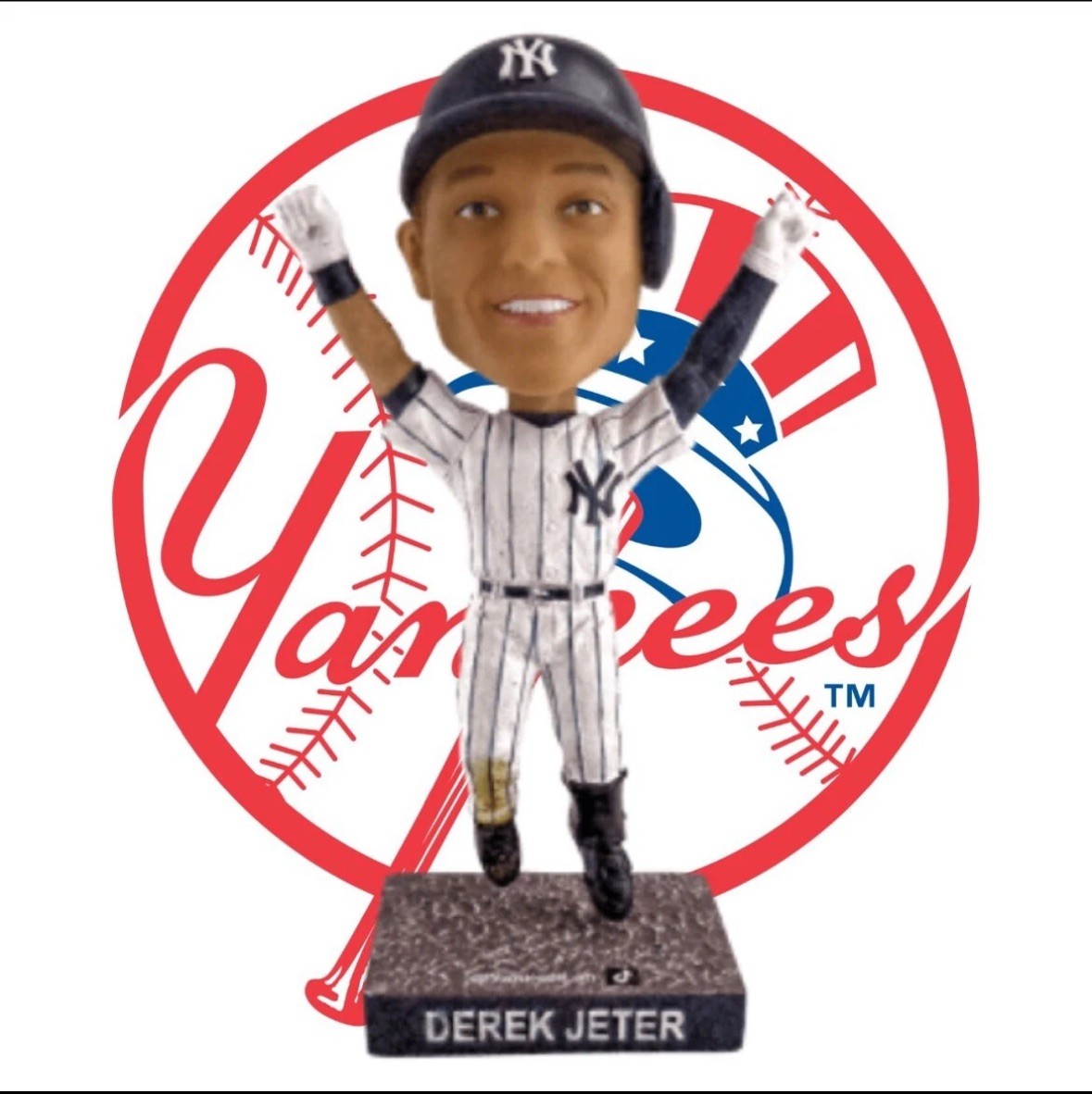 Derek Jeter Final Hit New York Yankees bobblehead SGA 9/25 2024 Captain NYC