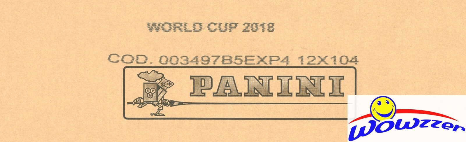 2018 Panini World Cup Stickers 104 Pack Factory Sealed 12 Box CASE-6,240 Sticker