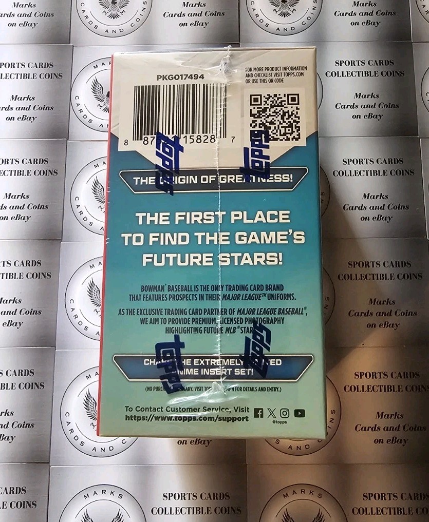2026 Bowman Baseball Blaster Box – Look for Red RC Redemptions !!