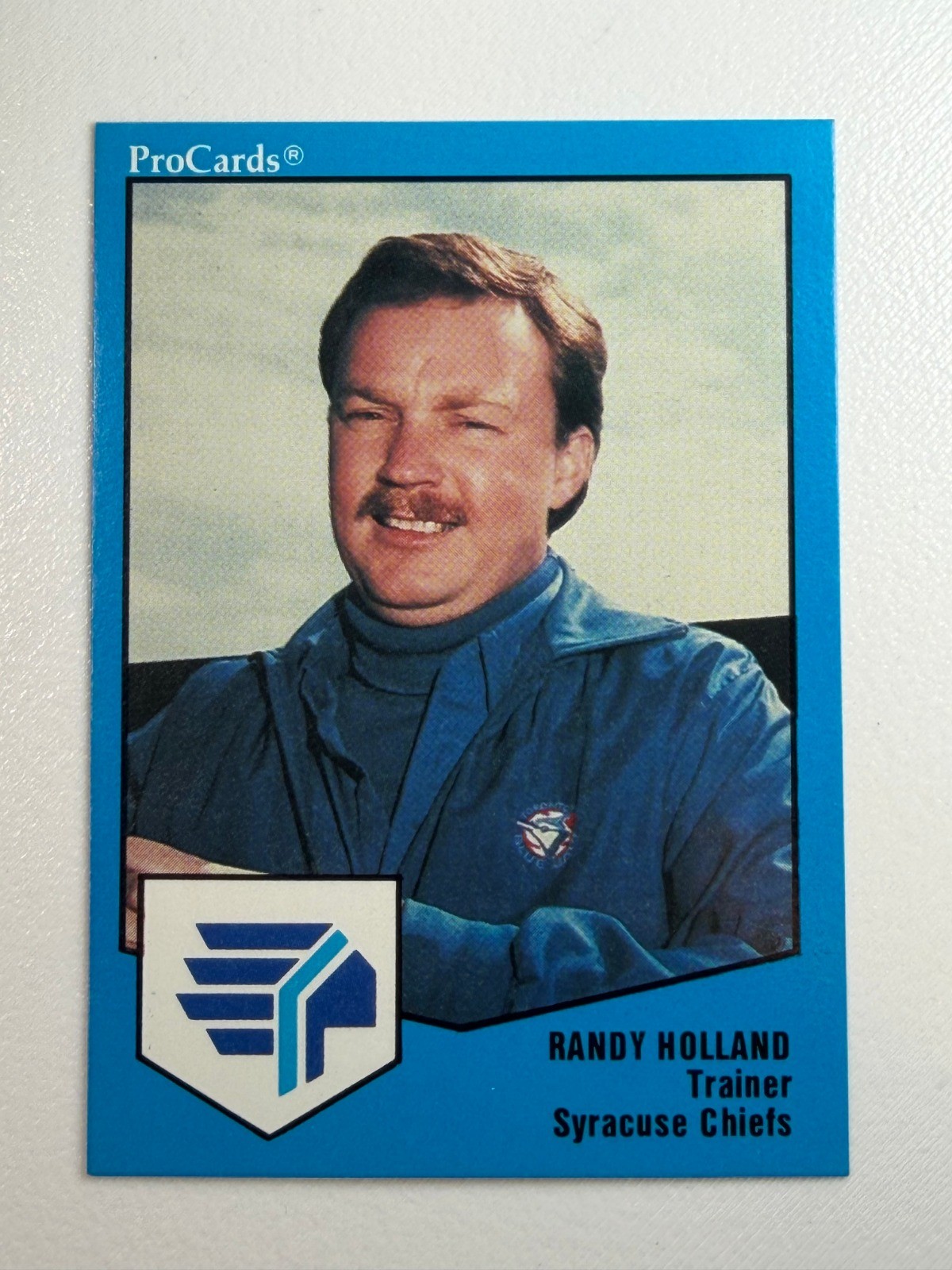1989 ProCards – Syracuse Chiefs Randy Holland #795