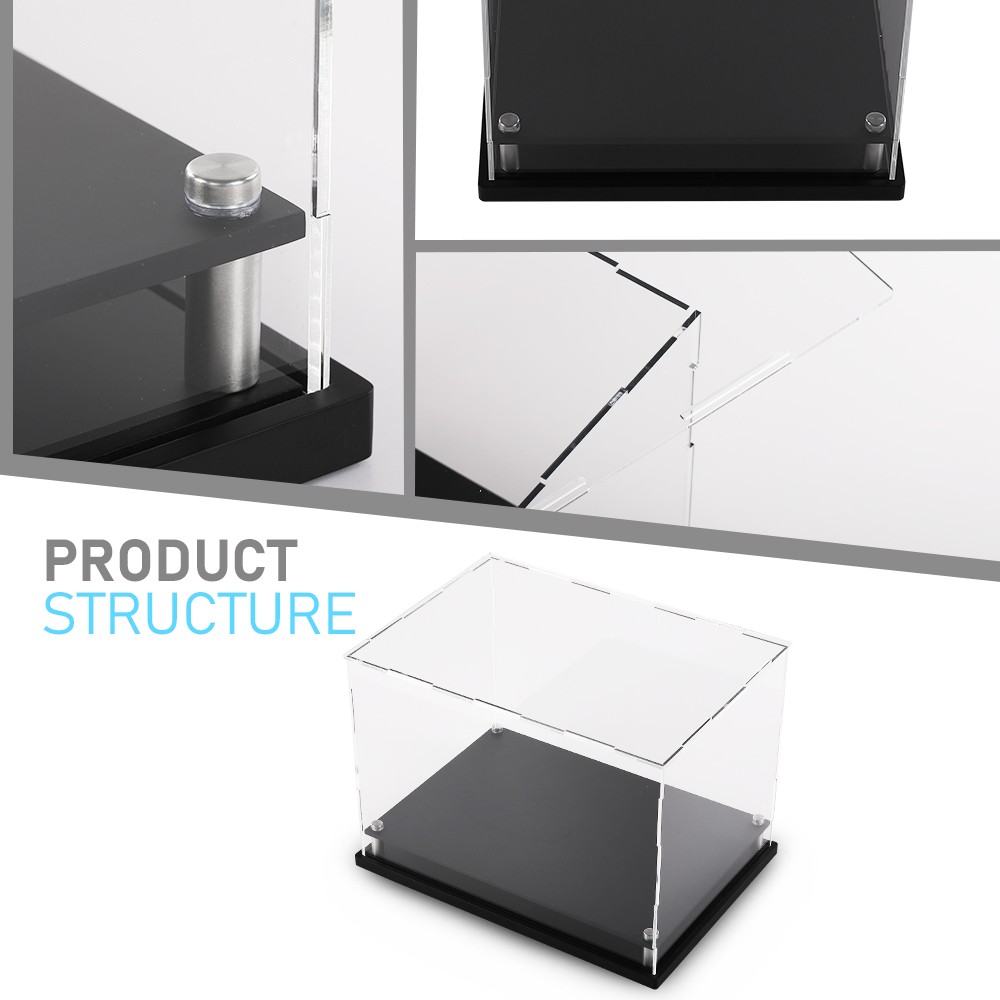 Black Base Riser Stand for Full Size Boxing Glove Holder Box Glove Display Case