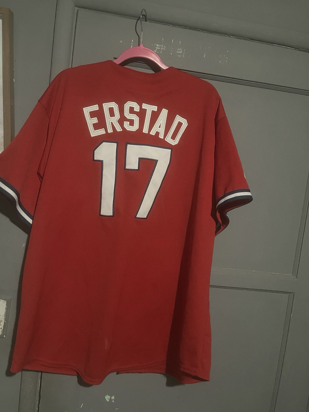 Darin Erstad #17 Los Angeles Angels Anaheim MLB Baseball Majestic Jersey