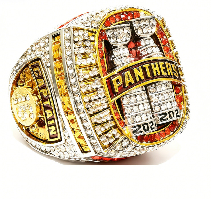 2025 NEW NHL Panthers Ring Florida #BARKOV 16 Size 9-11-13