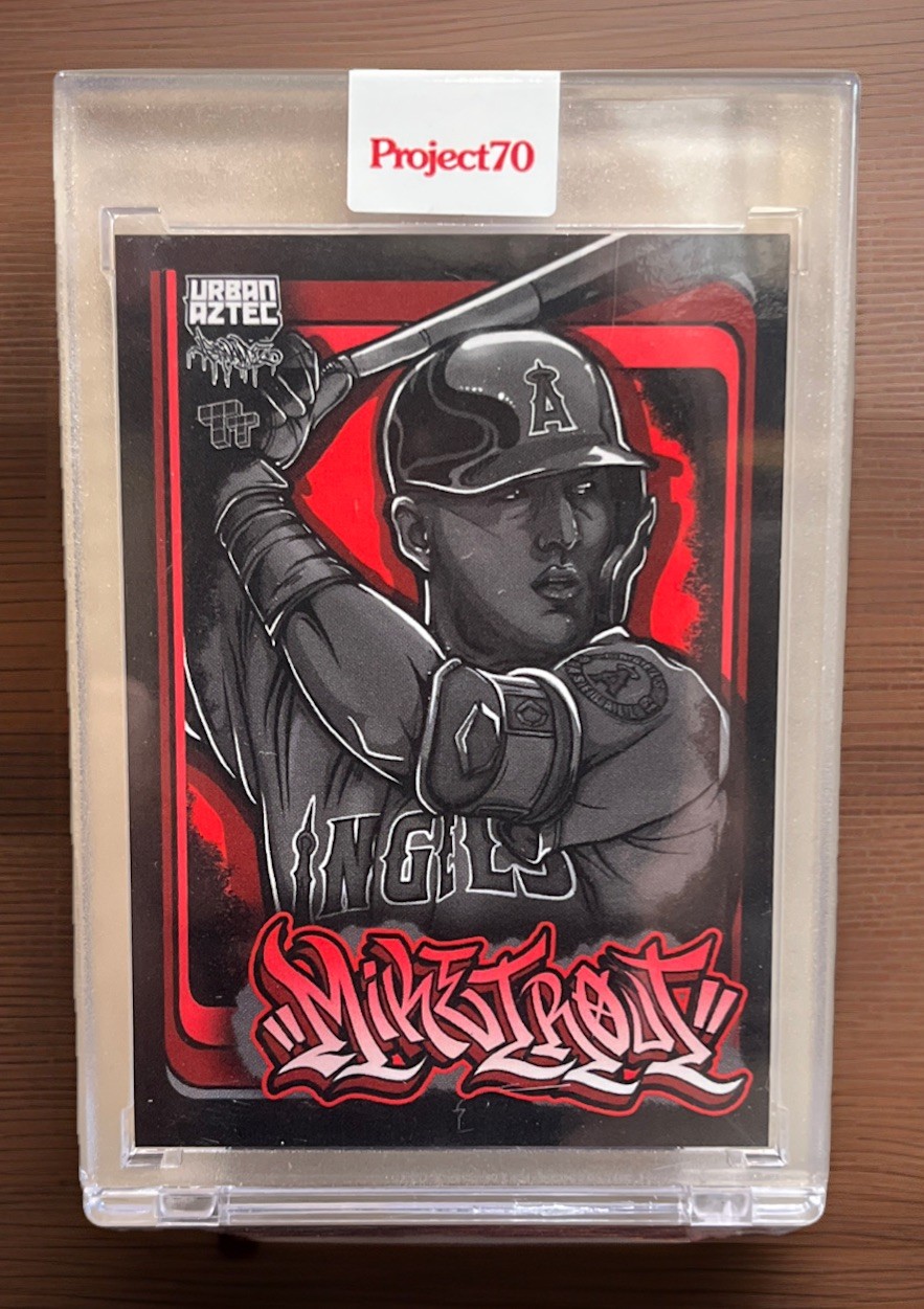 2022 Topps Project 70 Card 795 – 1982 Mike Trout by Toy Tokyo – PR: 1541