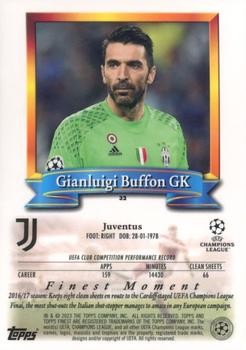 Gianluigi Buffon 2022-23 Topps Finest Flashbacks – #32 – Juventus