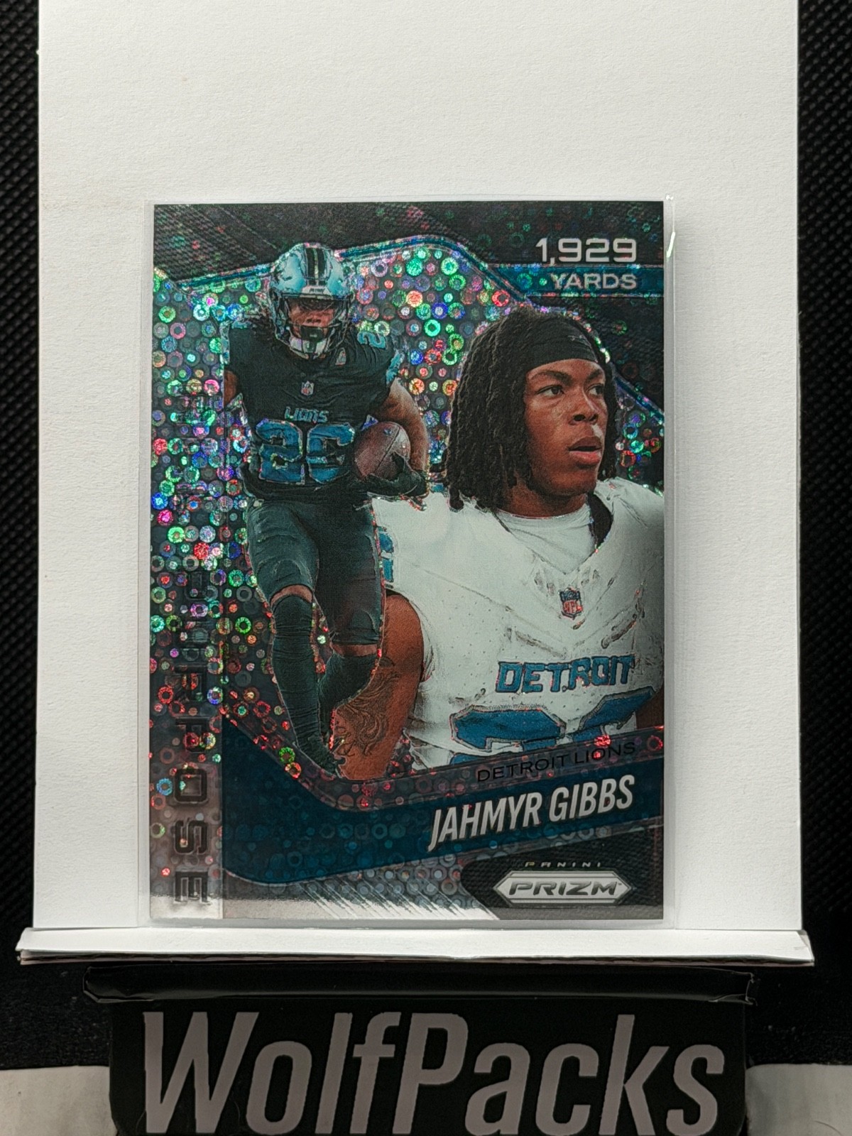 2025 Panini Prizm Football – All Purpose Jahmyr Gibbs #3 No Huddle Prizm