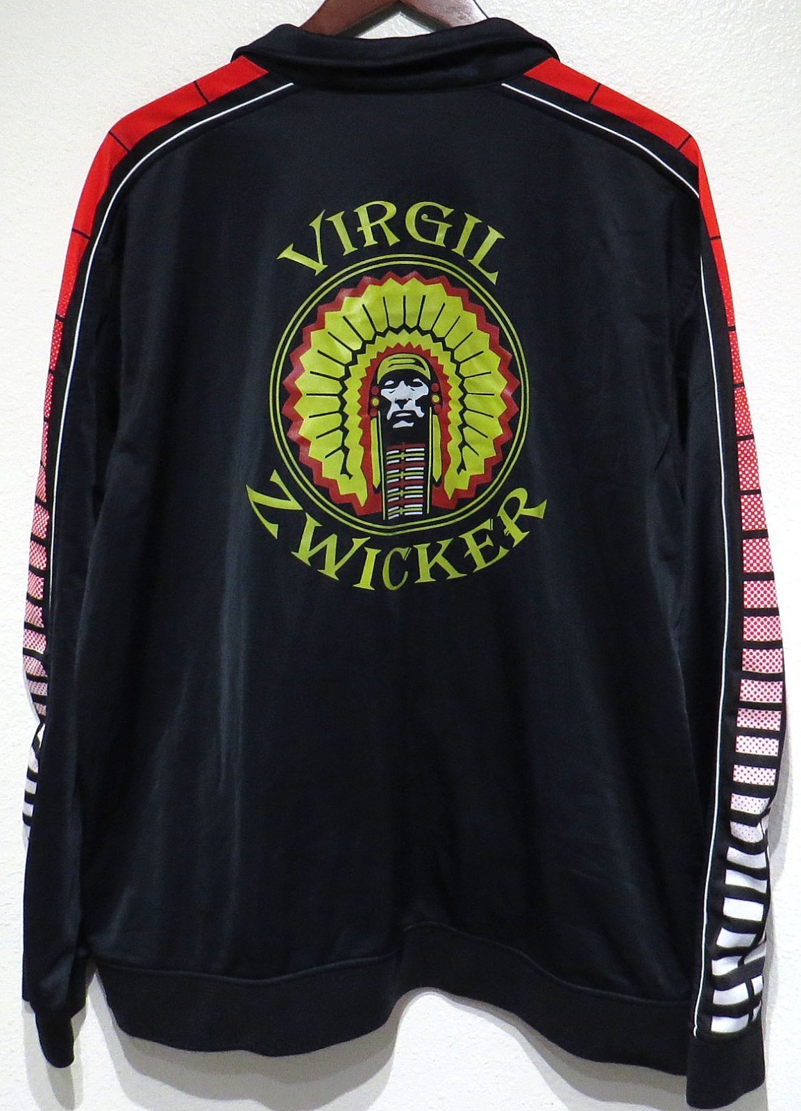 Virgil Zwicker MMA REZ DOG Track Jacket XL Fighter Boxer Mixed Martial Artist
