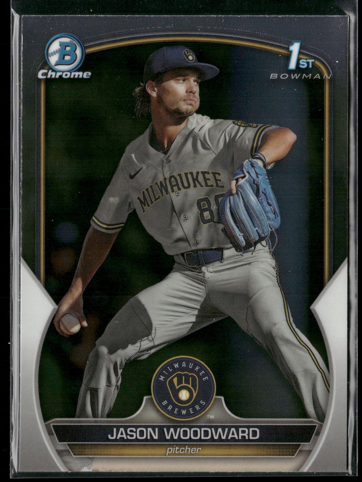 2023 Bowman Draft #BDC-97 Jason Woodward Chrome