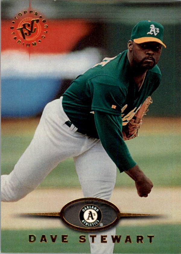 1995 Stadium Club #527 Dave Stewart – BB