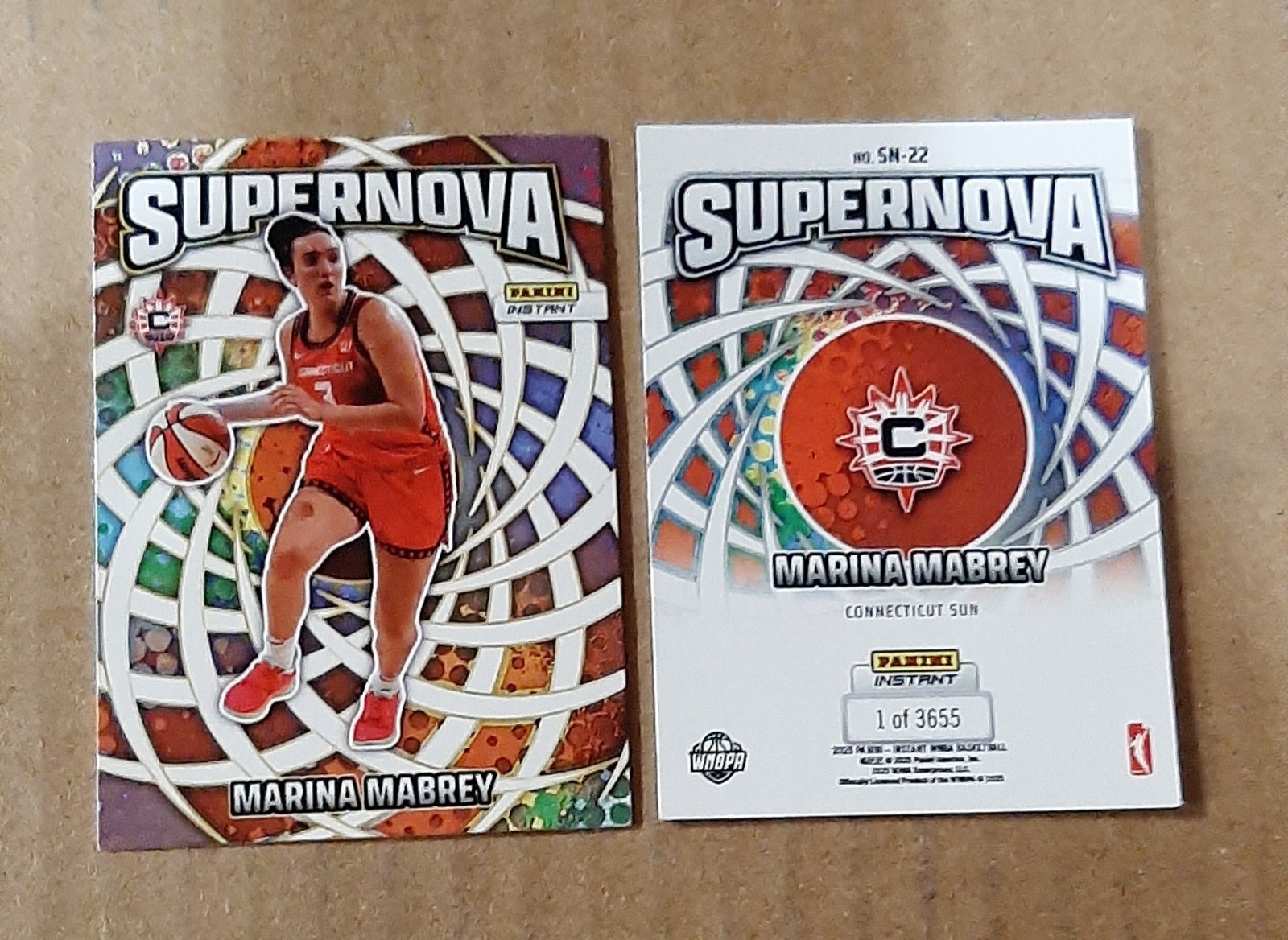 Marina Mabrey 2025 Supernova WNBA Panini Instant 1 of 3655