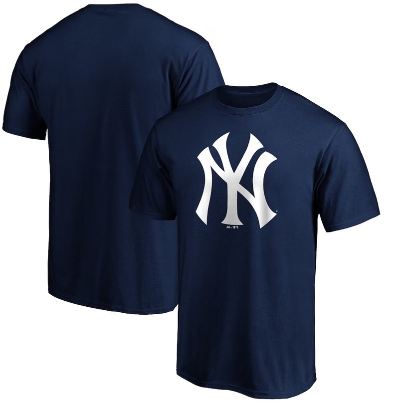 New York Yankees Men’s Fanatics Navy Official Logo Tee – New With Tags!