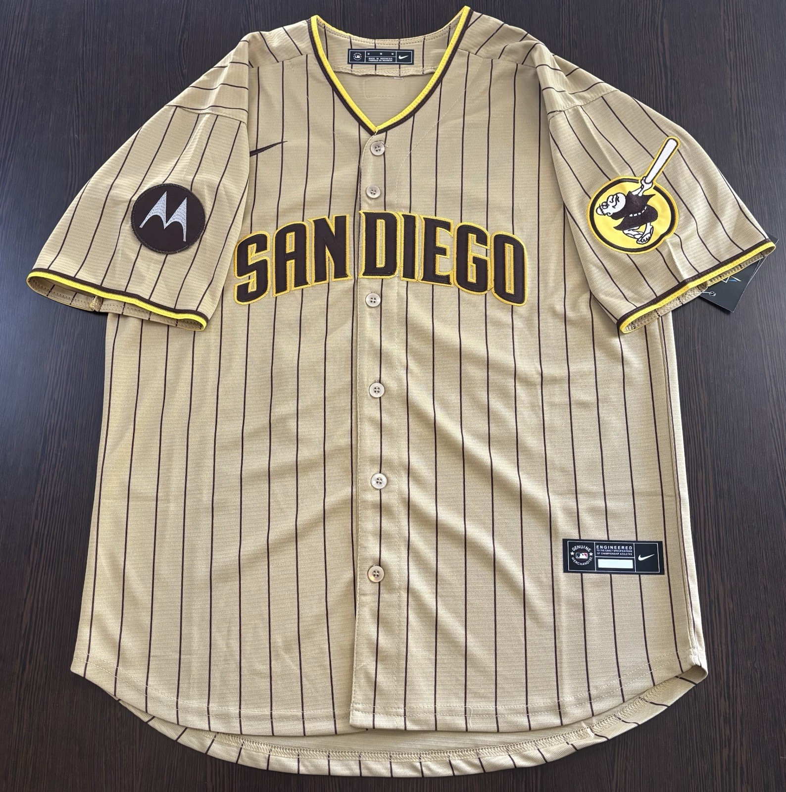 Machado/Tatis Jr./ Merrill SD Padres Jerseys! SAME DAY SHIPPING!