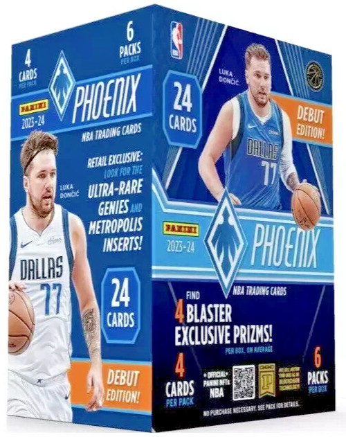 2023-24 PANINI PHOENIX NBA BASKETBALL BLASTER BOX FACTORY SEALED IN HAND