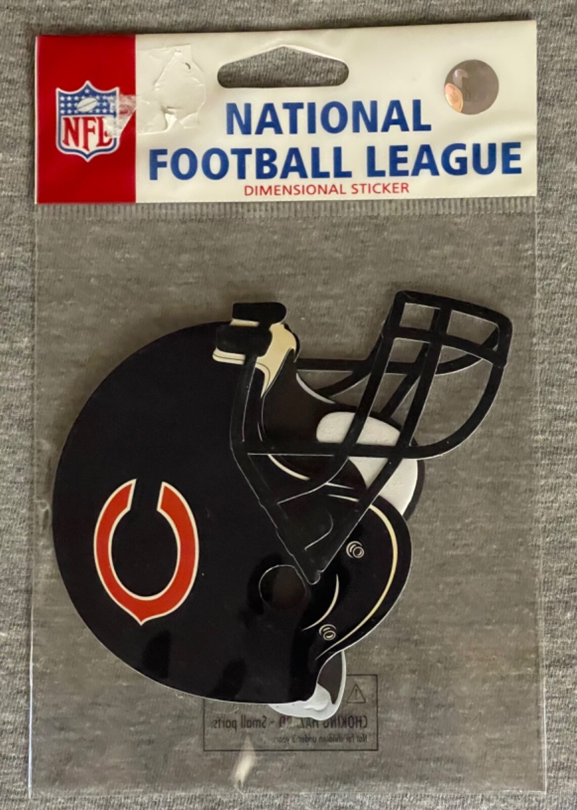 Licensed NFL 3D Scrapbook Stickers Helmets Uniforms Patches Most Football Teams