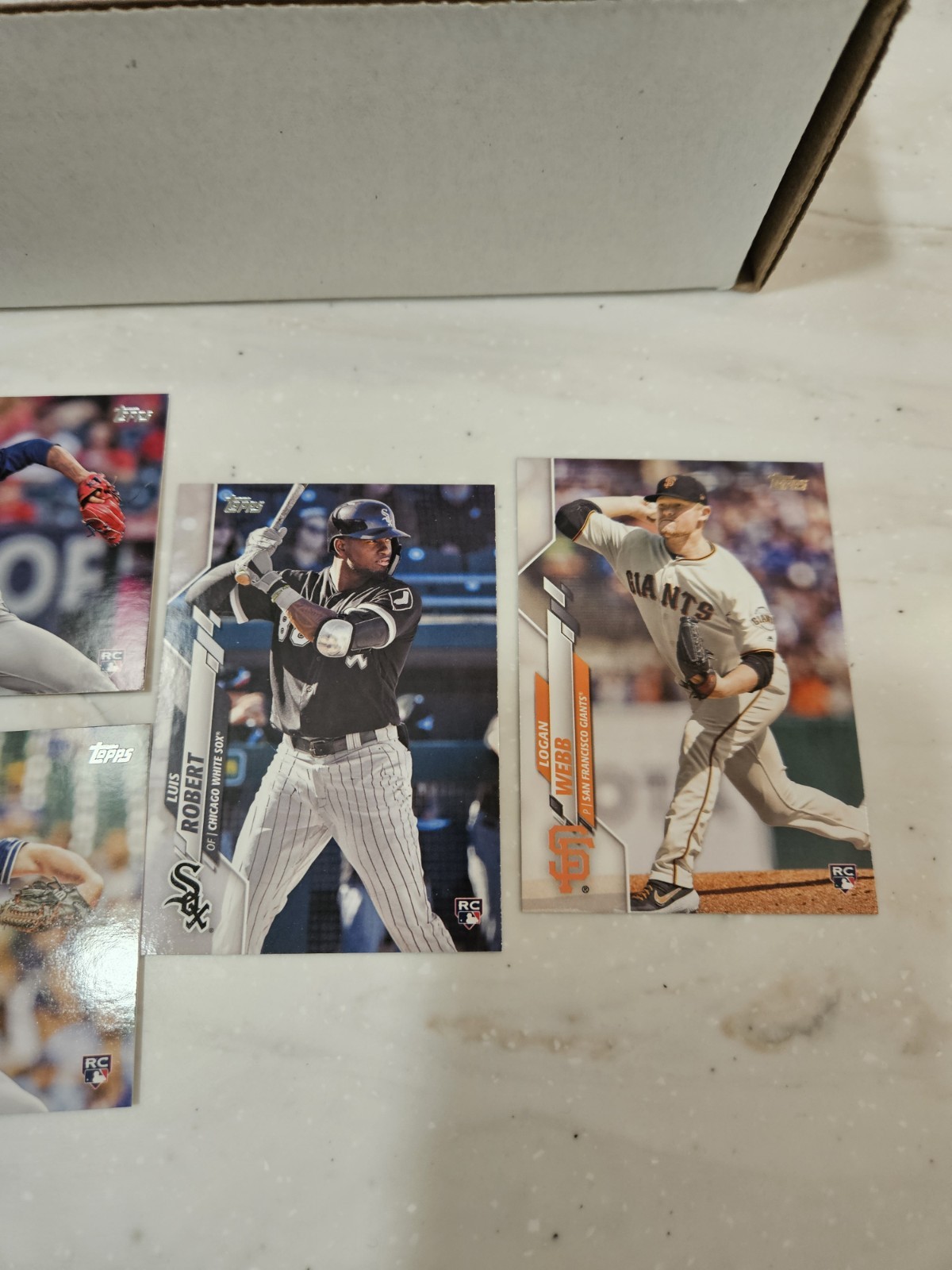 2020 Topps Series 2 Baseball Set Cards #351-700 Clase,Webb,Robert,Bednar RC’S