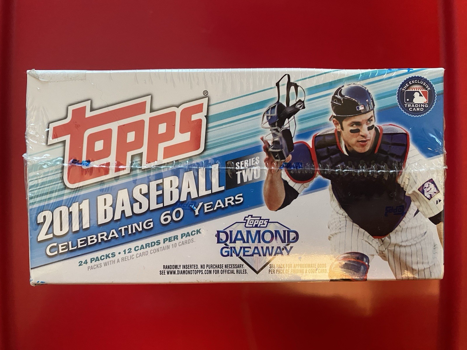 2011 Topps Baseball Diamond Giveaway Series Two Booster Pack (24 sealed packs)