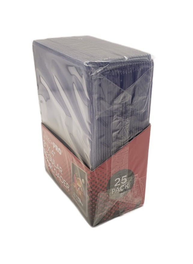 (100) Ultra-Pro Regular Trading Card Toploader Holders Sports, Gaming Cards
