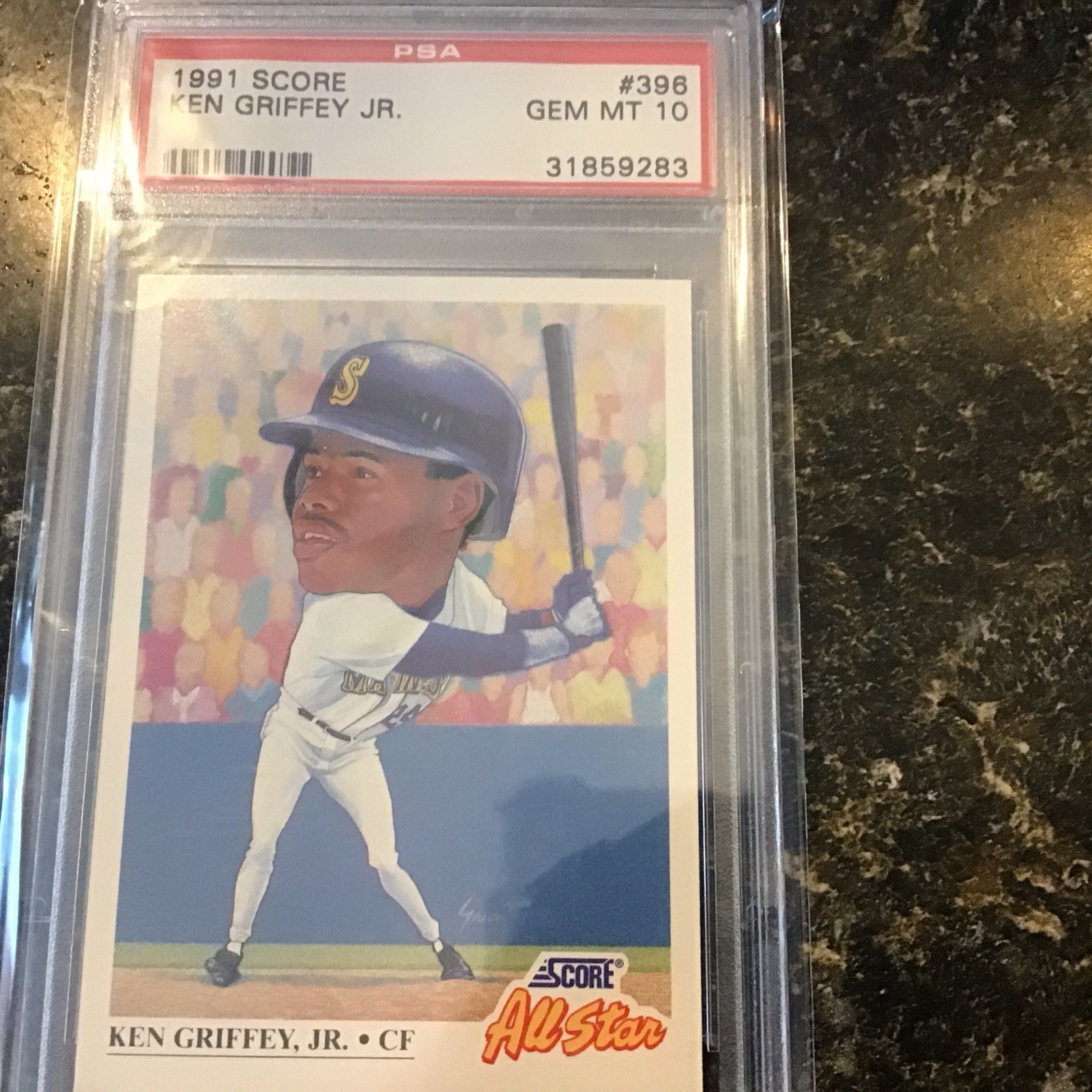 1991 SCORE ALL-STAR KEN GRIFFEY JR. #396 PSA 10 (283)