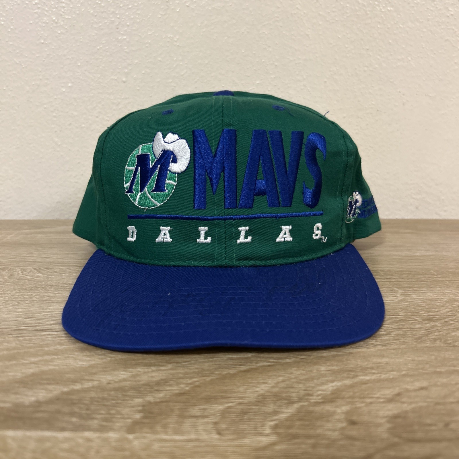 Vintage Dallas Mavericks hat Drew Pearson SnapBack RARE – FREE SHIP!