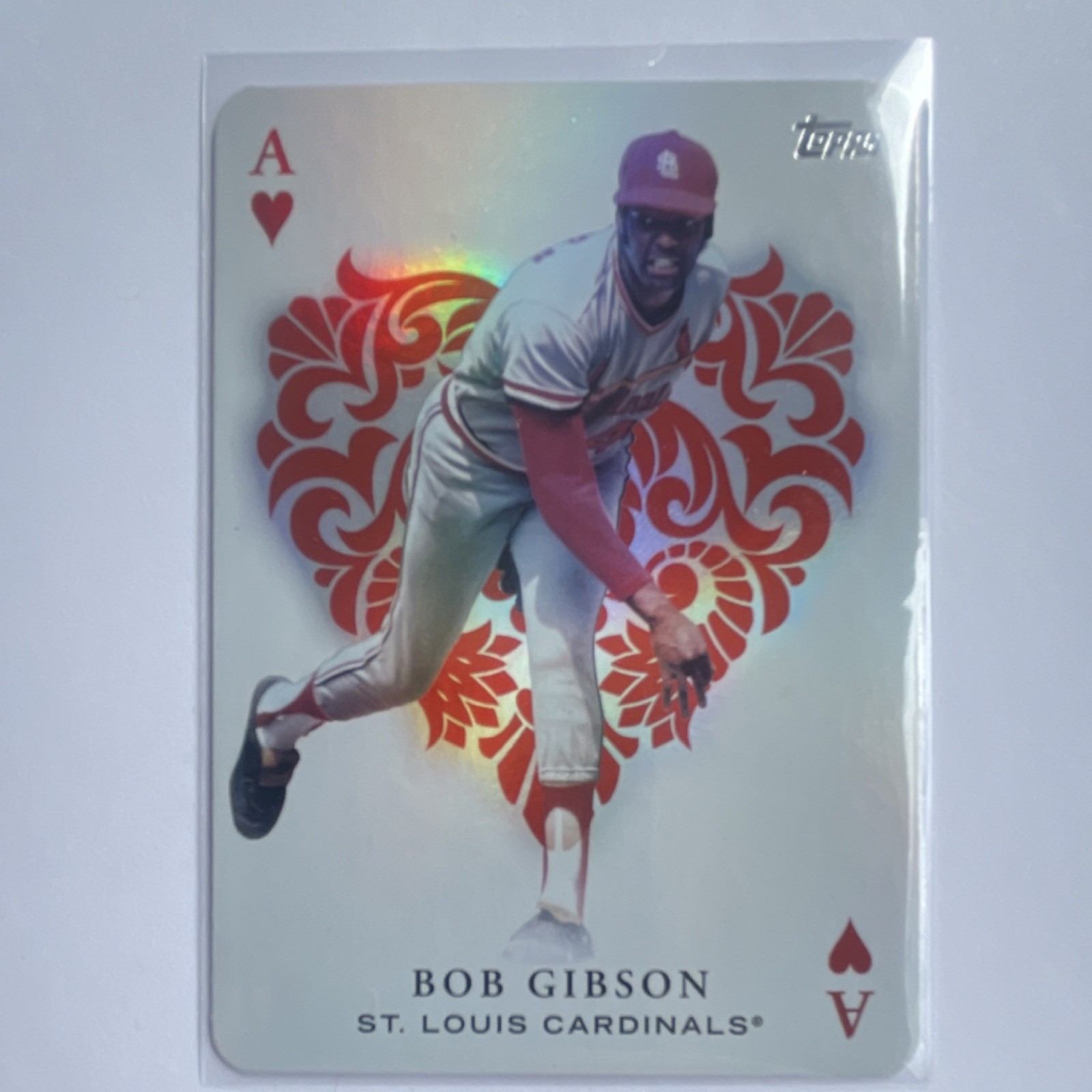 2023 Topps Series 1 All Aces Bob Gibson Insert #AA-2 St. Louis Cardinals