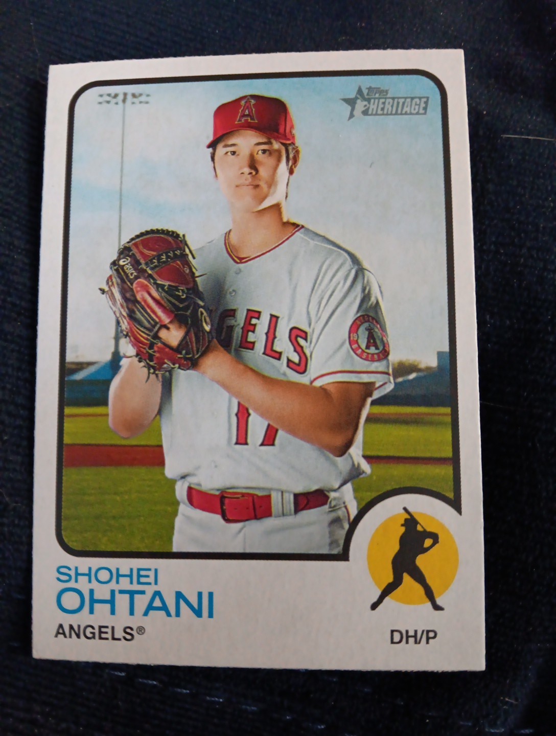 2022 Topps Heritage – Shohei Ohtani #150. Angels. EX-NRMT