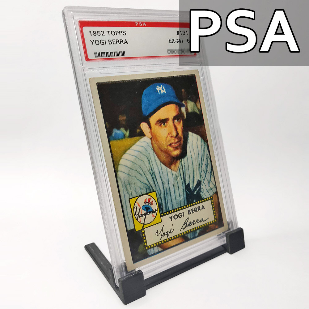 PSA Graded Card Stand Holder Display ⭐ 5-pack ⭐ Black ⭐ Original Minimal Design