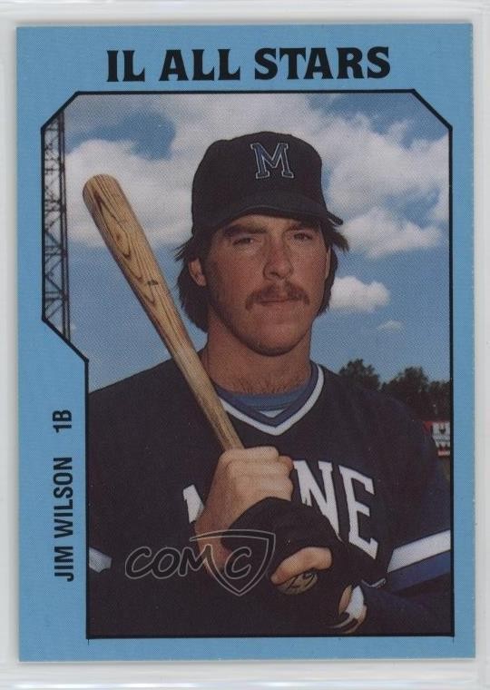 1985 TCMA Minor League Jim Wilson #1060 1c7