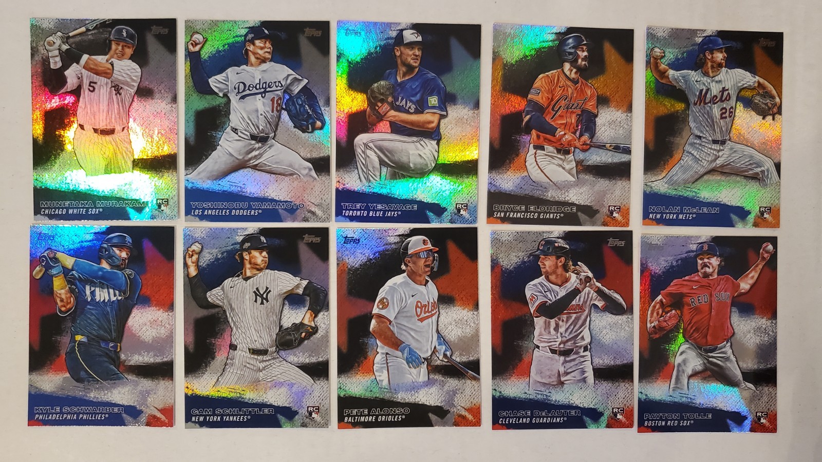 2026 Topps Series 2 – STARS OF MLB INSERTS – Card #s 31-60 – U Pick