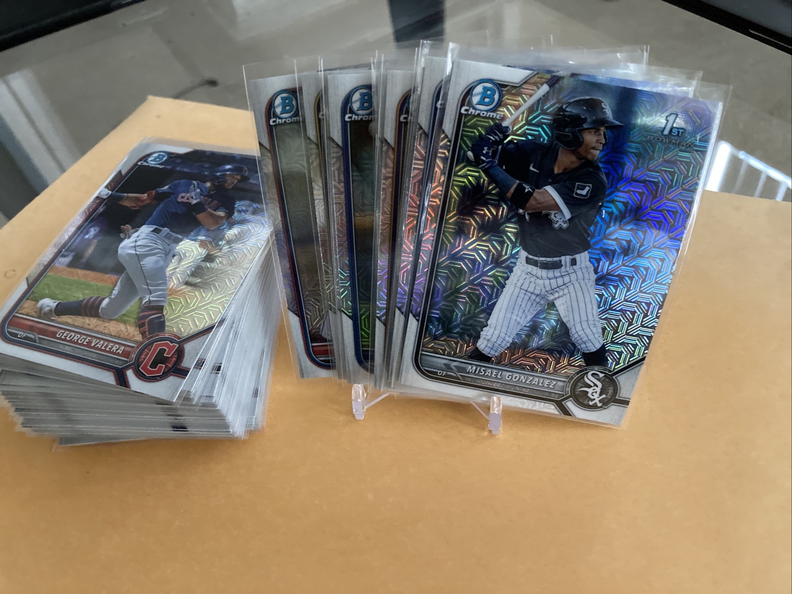 2022 Bowman Chrome Prospects Mega Box MOJO REFRACTOR 1-150 1st PICK YOUR CARD