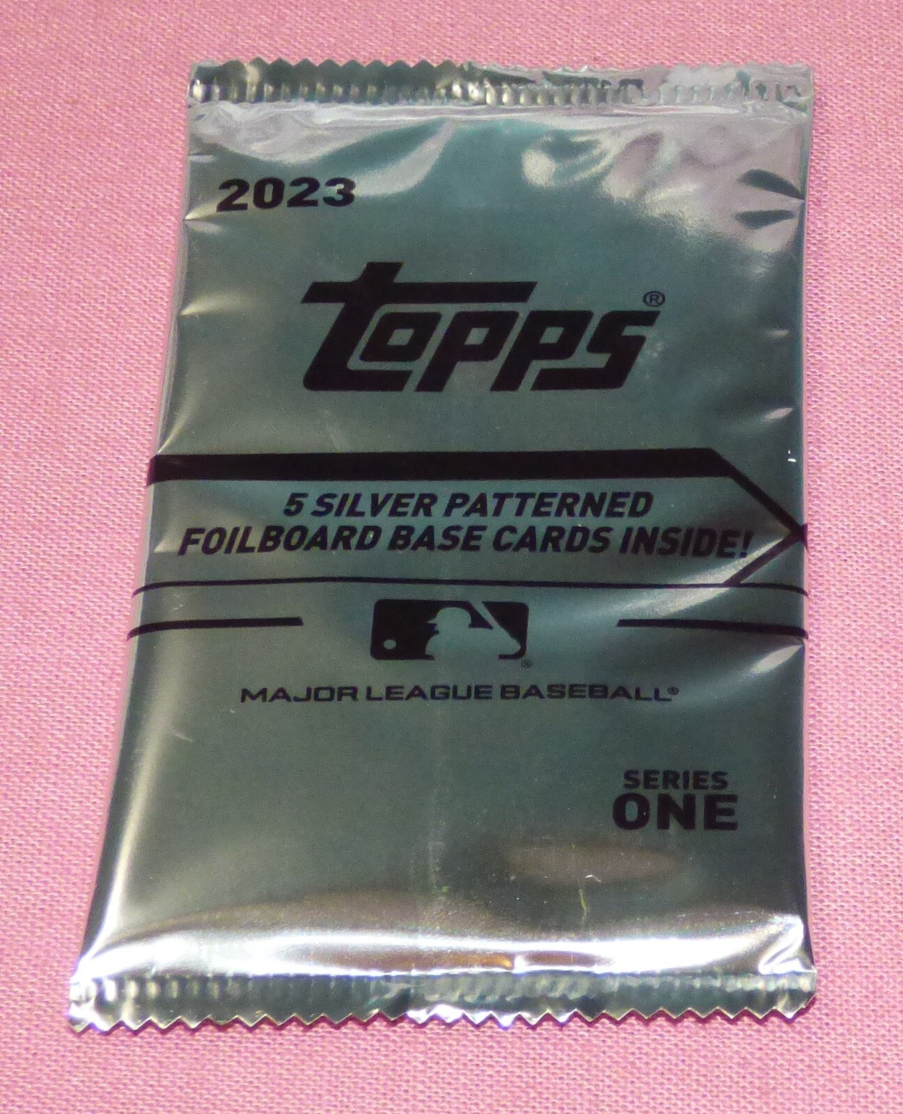 2023 Topps Series 1 Super Box Silver Patterned Foilboard Base Cards Sealed Pack