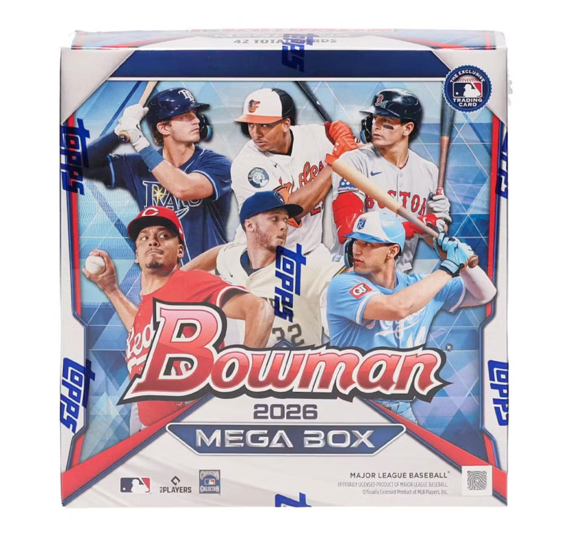 2026 Topps Bowman Baseball Mega Box