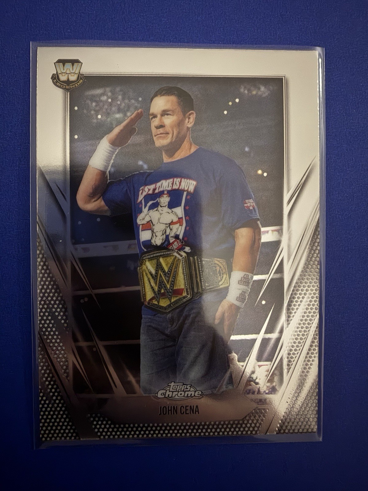 2026 Topps Chrome WWE Legends John Cena #2 Base Card