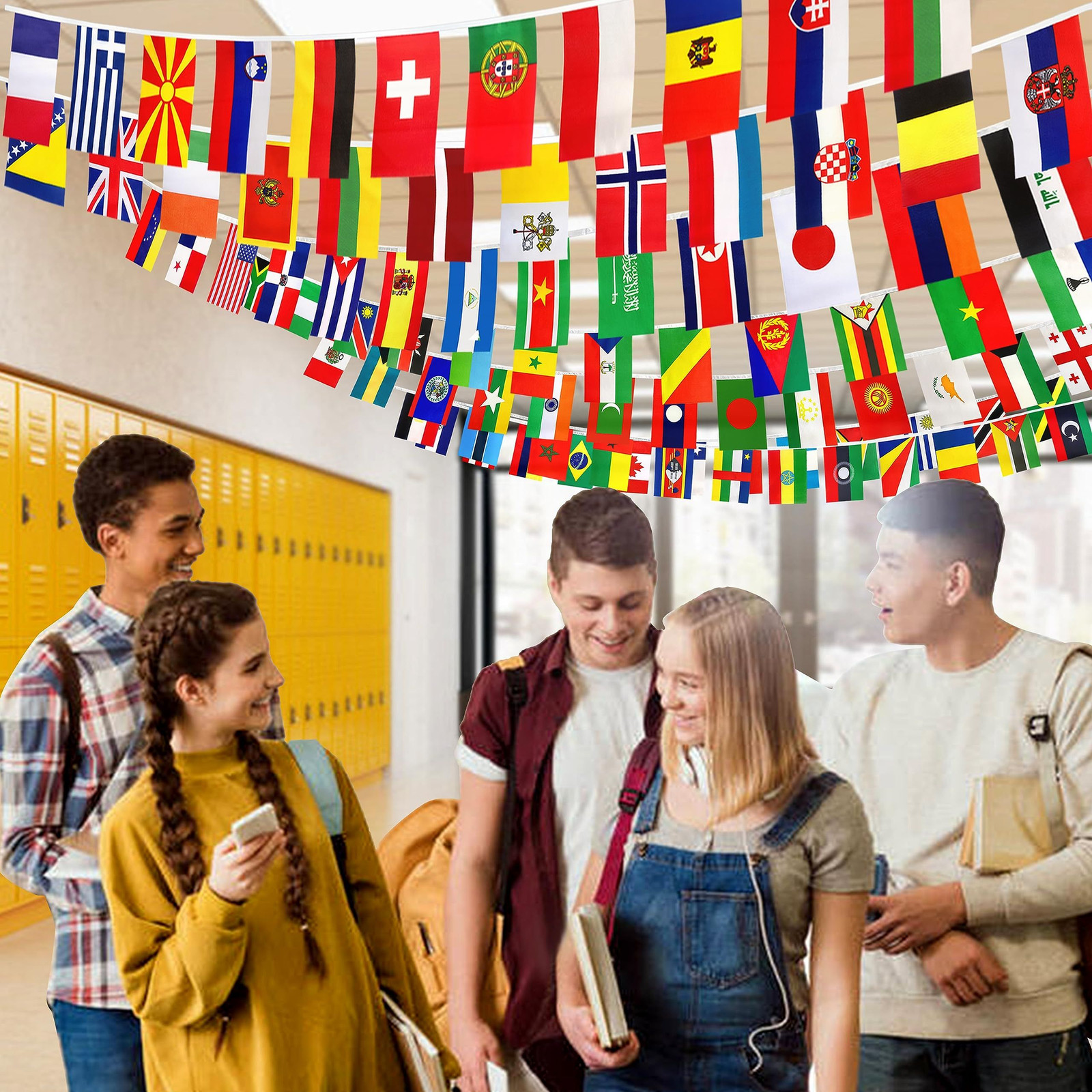 Consummate 224 Countries International World String 224 Banner