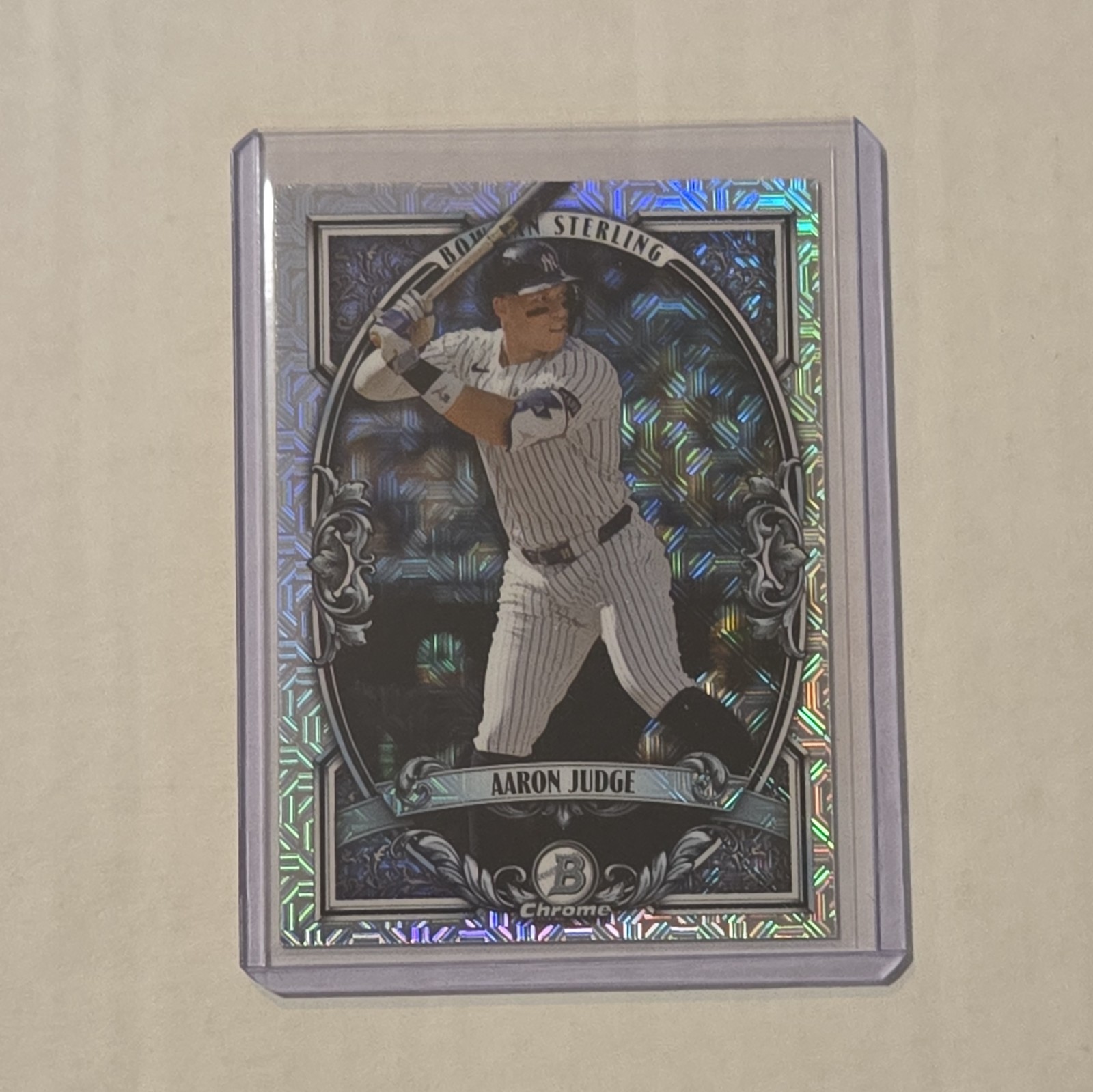 2026 Bowman Chrome Aaron Judge Bowman Sterling Continuity Mojo Refractor Yankees