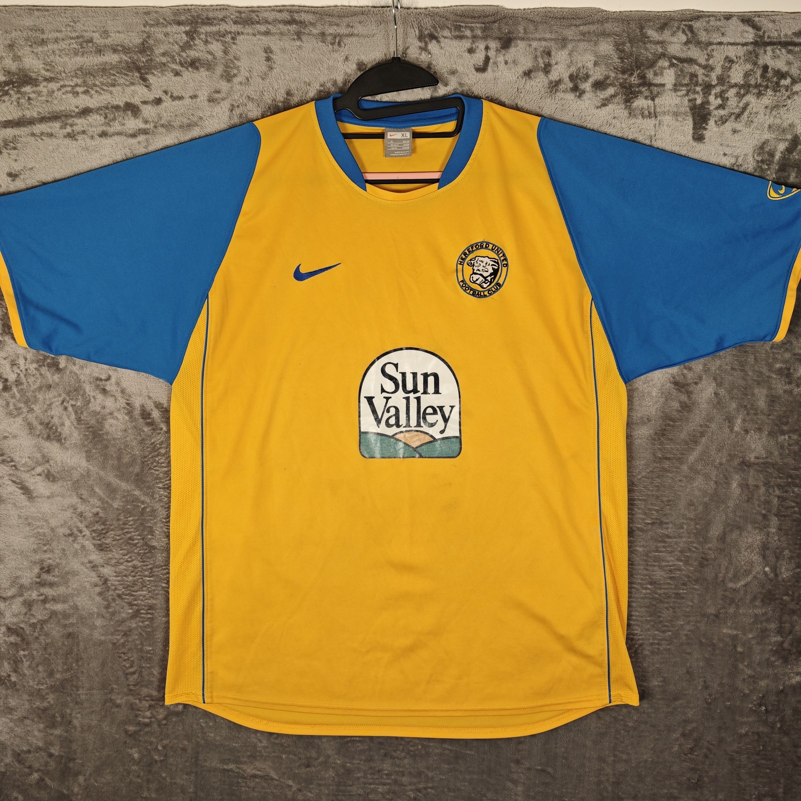 Hereford United 2006/2007/2008/2009 Away Football Shirt XL Nike Sun Valley