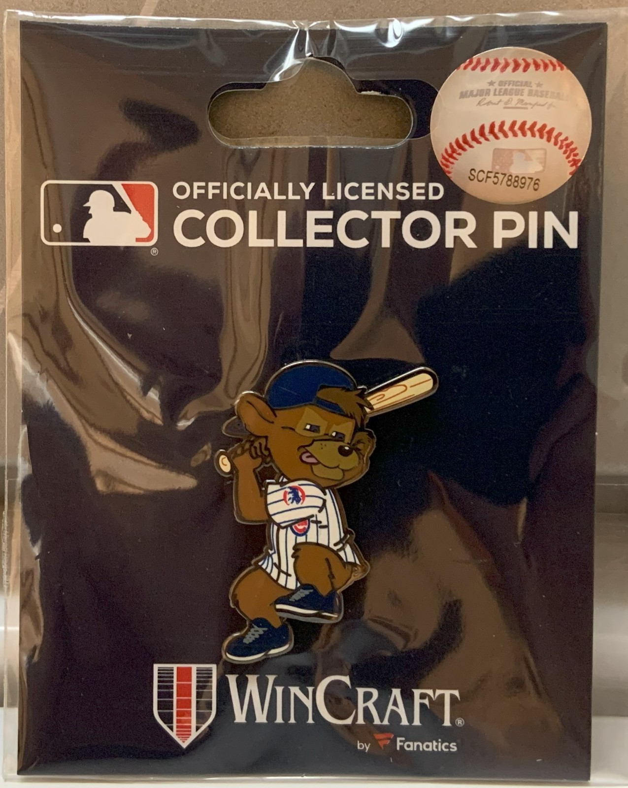 CHICAGO CUBS CLARK MASCOT COLLECTOR PIN NEW WINCRAFT