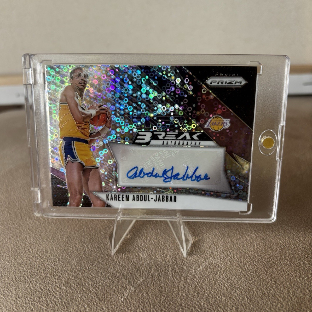 2024-25 Panini Prizm – Fast Break Autographs Kareem Abdul-Jabbar #FB-KAJ🔥