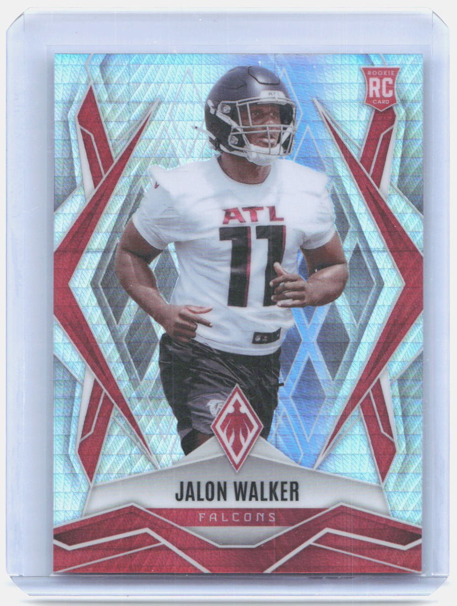 2025 Panini Phoenix #193 Jalon Walker Silver Hyper Prizm (RC)