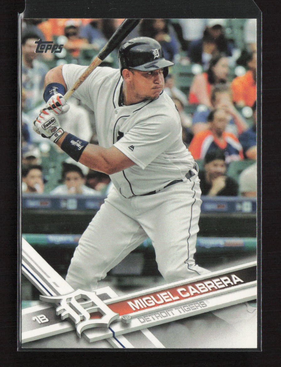 2017 Topps #150 Miguel Cabrera Detroit Tigers Near Mint or Better