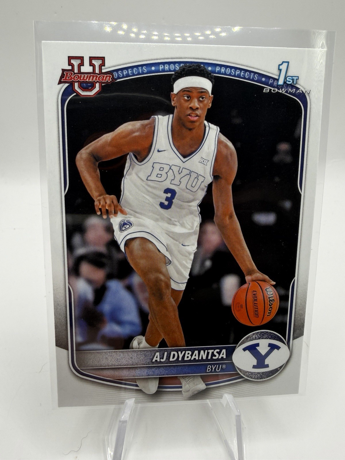 2025-26 Bowman AJ Dybantsa #BPP-1 Prospects BYU Cougars Rookie RC