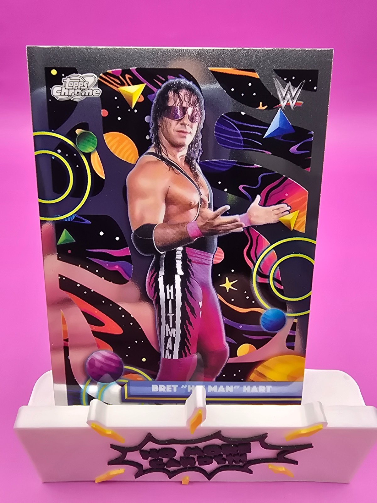 2026 Topps Chrome Cosmic WWE Bret “Hit Man” Hart